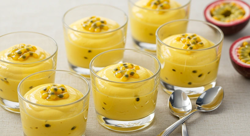 mousse de maracuja